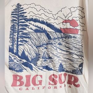 Big Sur, California Retro-style T-Shirt, S XL